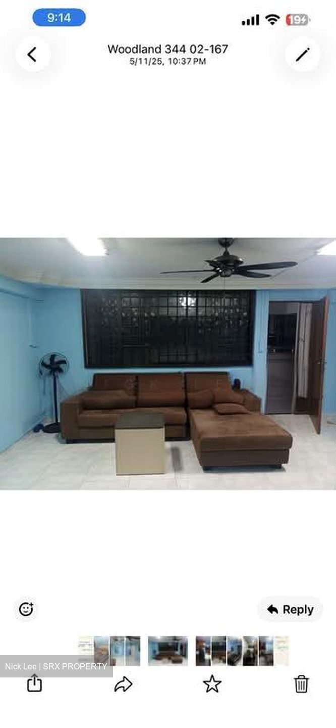 Blk 344 Woodlands Street 32 (Woodlands), HDB 3 Rooms #596006471